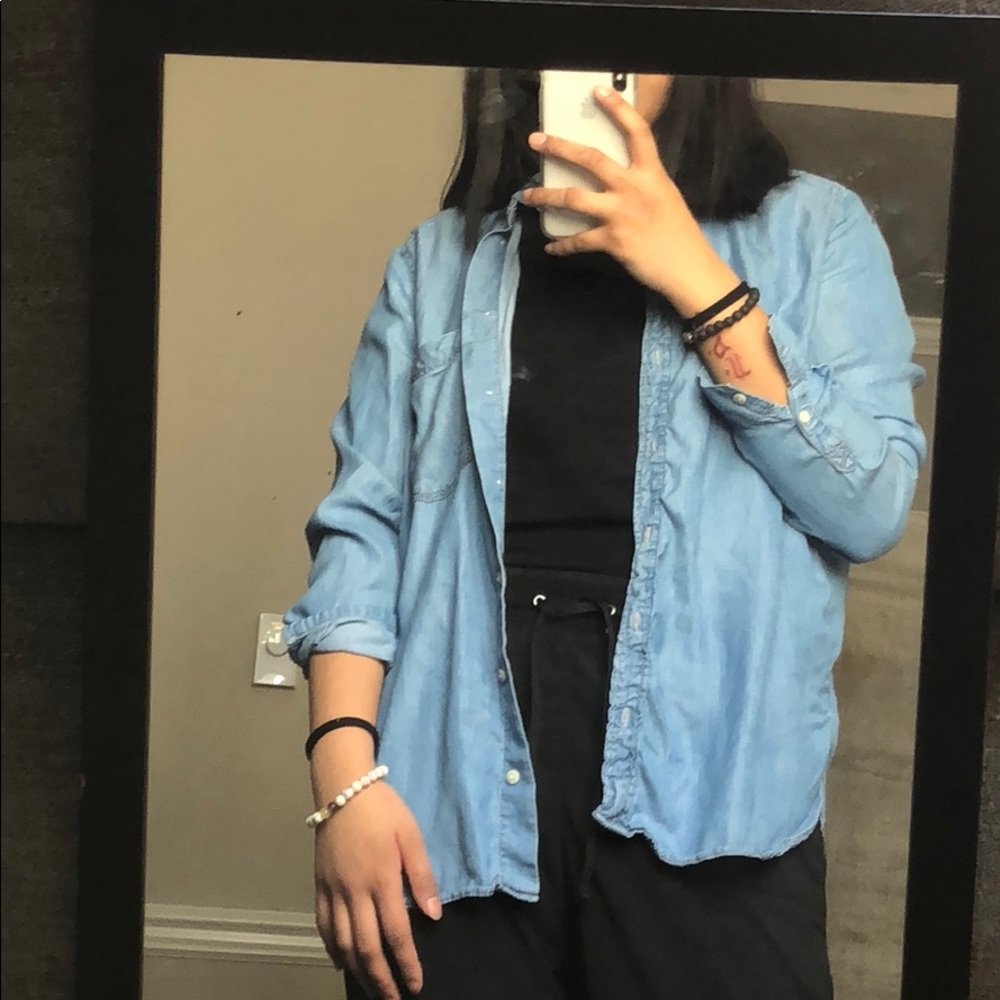 H&M Blue Flannel